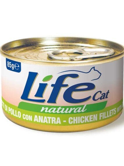 Life Cat Filetti di Pollo con Anatra 85gr
