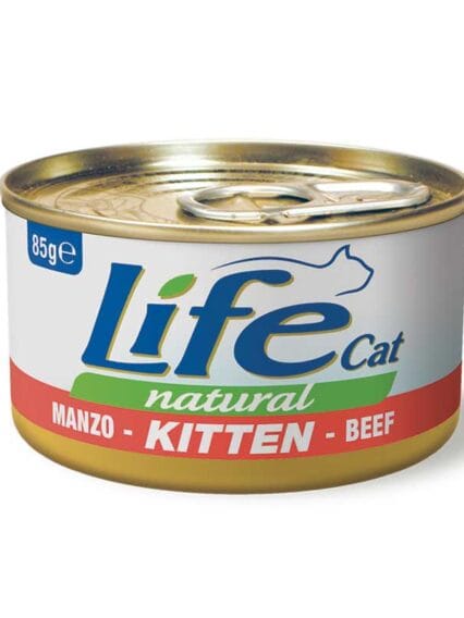 Life Cat Filetti di Manzo per gattini 85gr