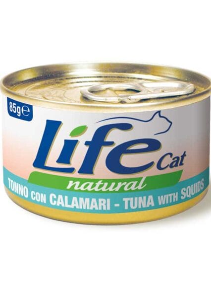 Life Cat Filetti di Tonno con Calamari 85gr