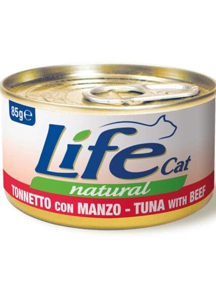 Life Cat Filetti di Tonno con Manzo 85gr