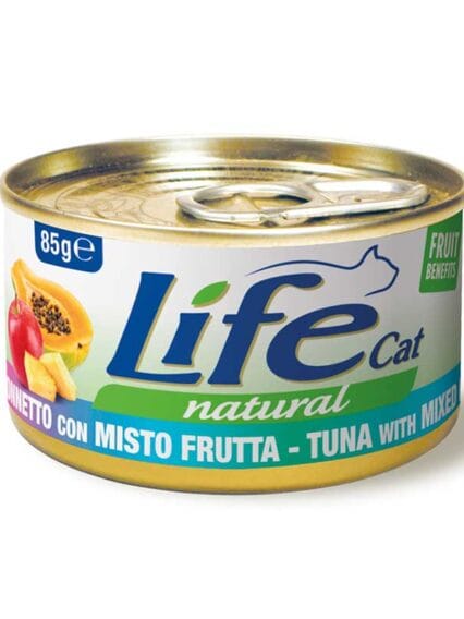 Life Cat Filetti di Tonno con Misto Frutta 85gr