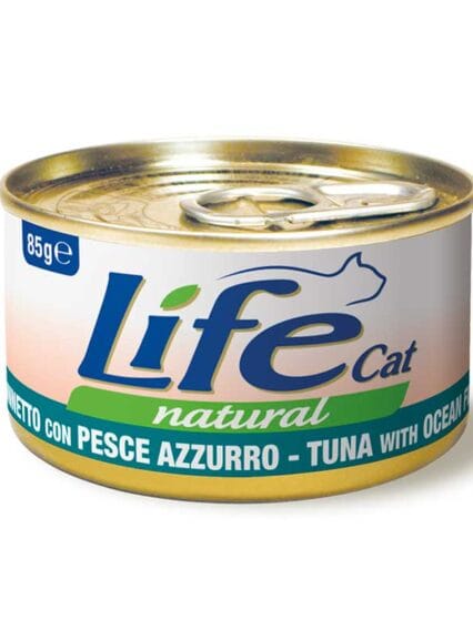 Life Cat Filetti di Tonnetto con Pesce Azzurro 85gr