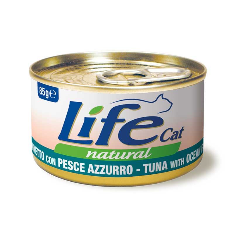 Life Cat Filetti di Tonnetto con Pesce Azzurro 85gr