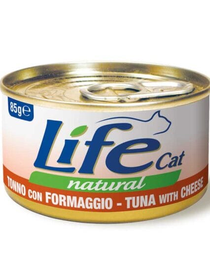 Life Cat Filetti di Tonno con Fegatini di Pollo 85gr