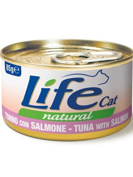 Life Cat Filetti di Tonno con Salmone 85gr