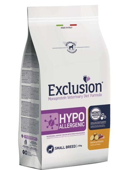 Exclusion Hypo Adult Small Breed Anatra e Patate 2kg