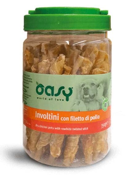 OASY INVOLTINI CON FILETTO DI POLLO 350GR