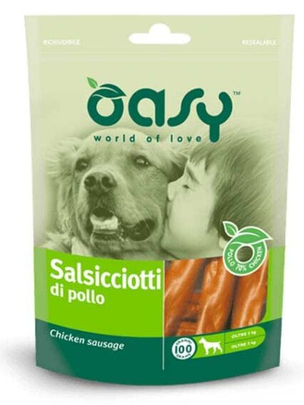 OASY SALSICCIOTTI DI POLLO 100GR