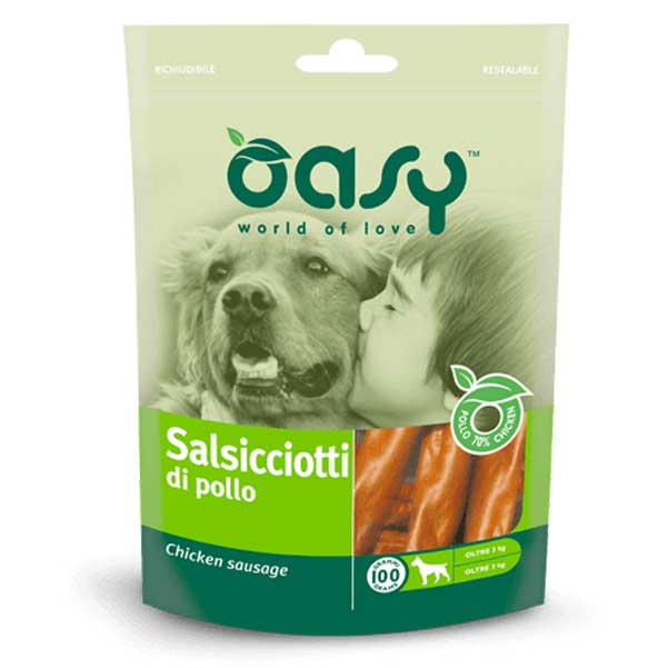 OASY SALSICCIOTTI DI POLLO 100GR