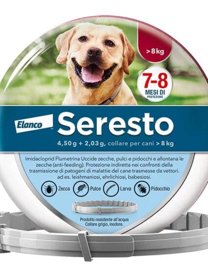 Seresto collare antiparassitario per Cani oltre 8kg