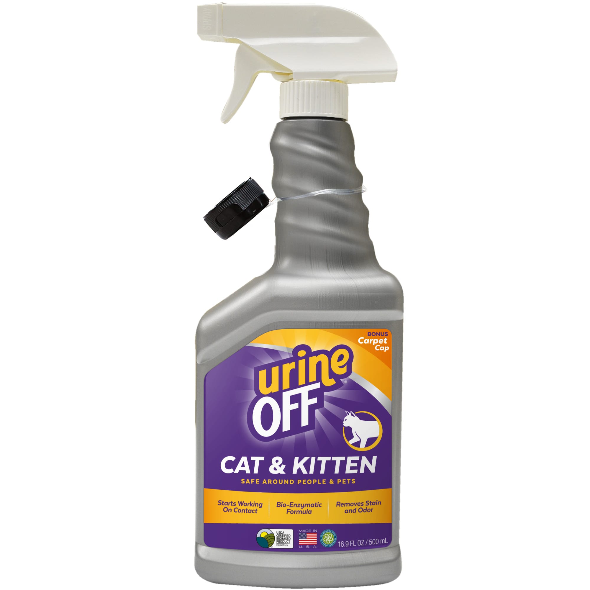 Urine Off Elimina Odori e Macchie per Gatti e gattini 500ml