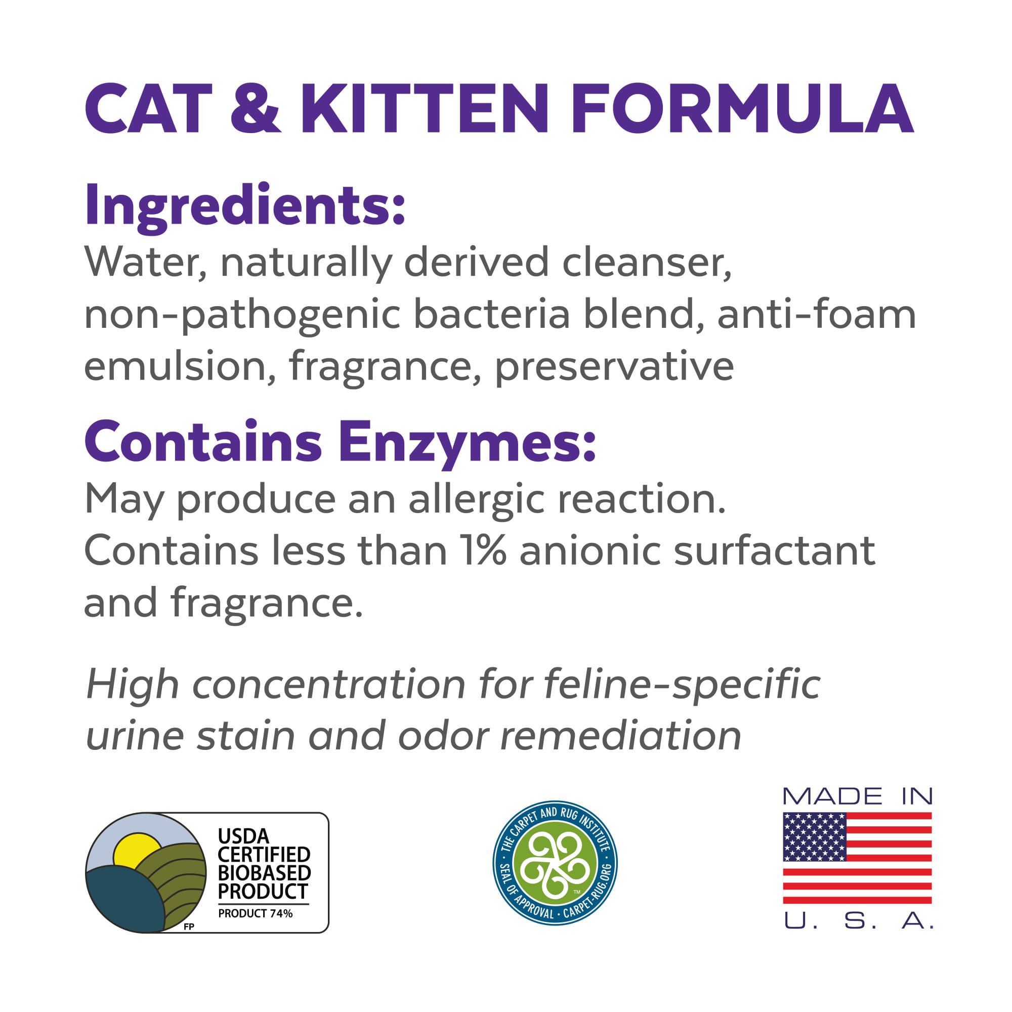 Urine Off Elimina Odori e Macchie per Gatti e gattini 500ml - immagine 9