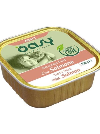Oasy Delizioso Pat&egrave; Ricco di Salmone 100gr