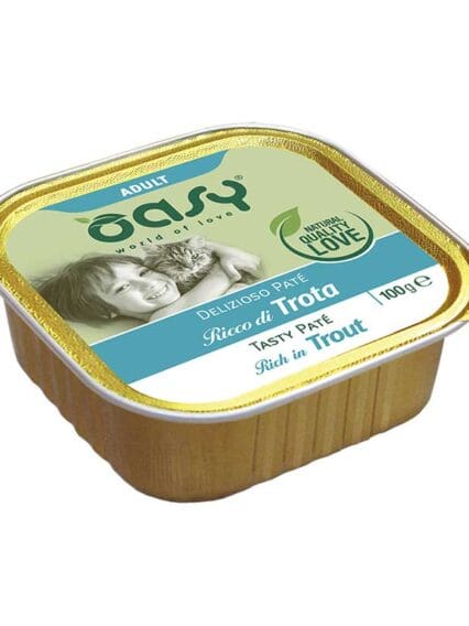 Oasy Delizioso Patè Ricco di Trota 100gr