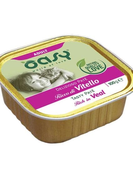 Oasy Delizioso Patè Ricco di Vitello 100gr