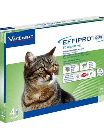 Virbac Effipro Duo SpotOn Gatto