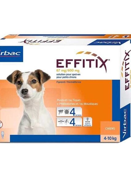Virbac Effitix CANI small 4-10kg