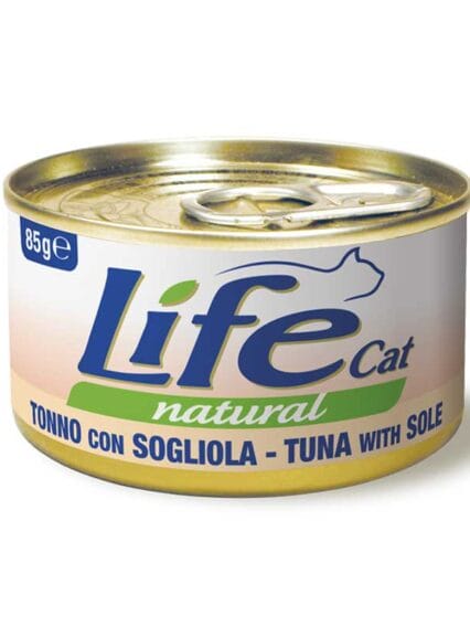 Life Cat Filetti di Tonno con Sogliola 85gr