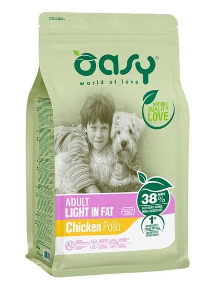 Oasy Adult Light in Fat Pollo 12kg