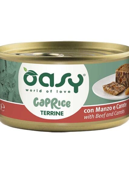 CAPRICE Terrine con Manzo e Carote 85gr