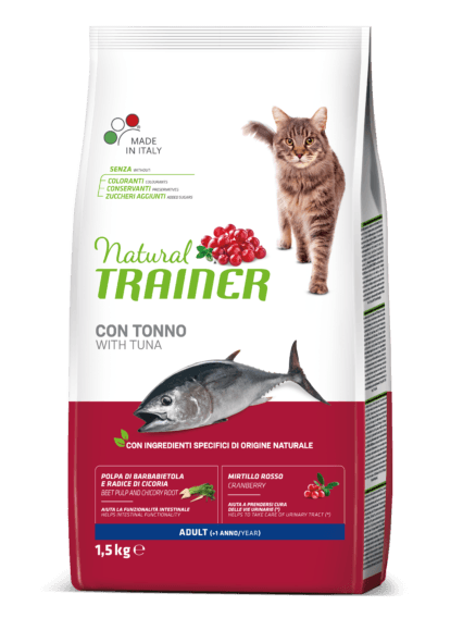 Natural Trainer cat Adult Tonno 300gr