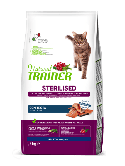 Natural Trainer Sterilized Cat Trota