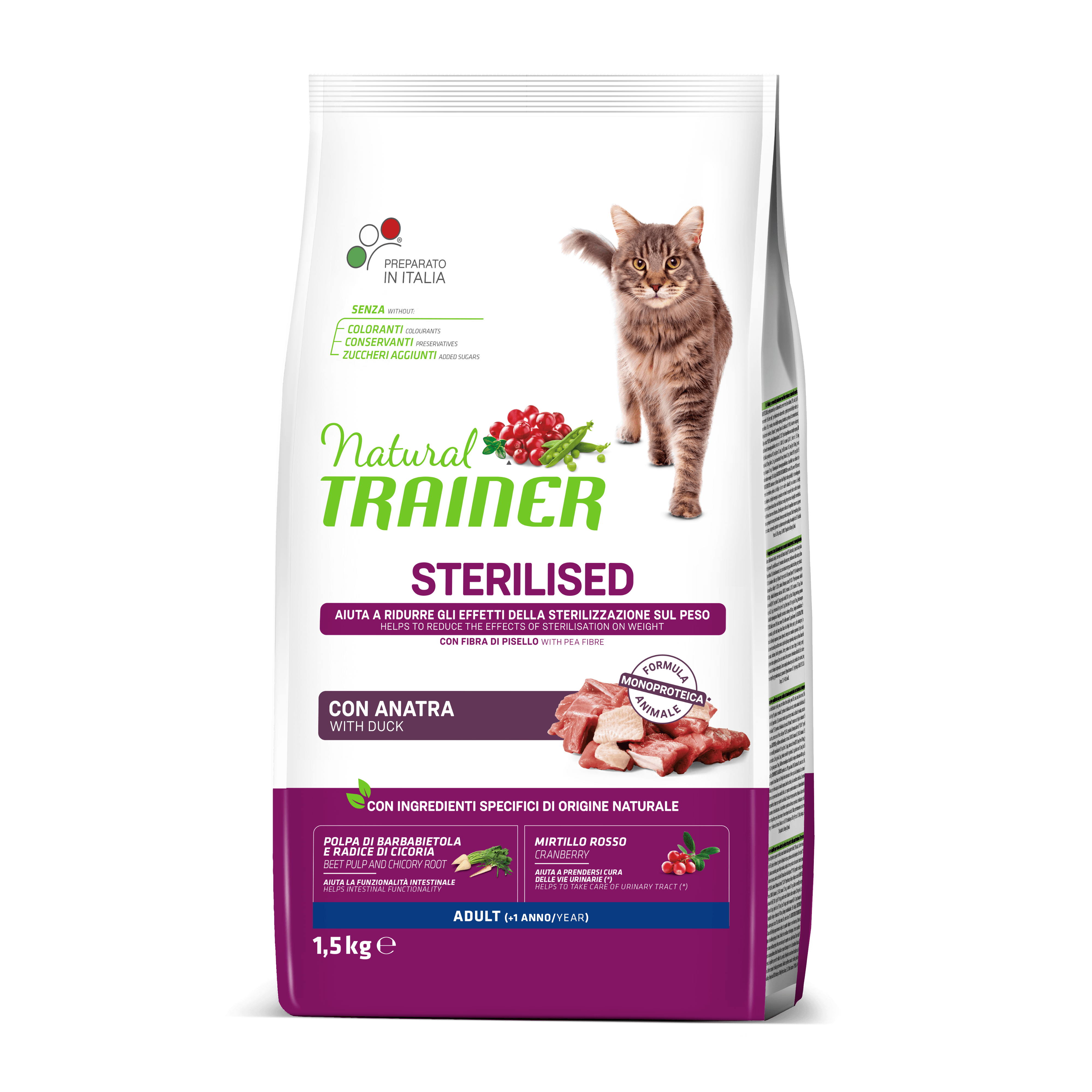 Natural Trainer Sterilized Cat Anatra