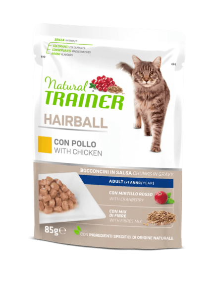 Natural Trainer Hairball Adult Umido