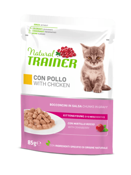 Natural Trainer Kitten Umido 85 gr