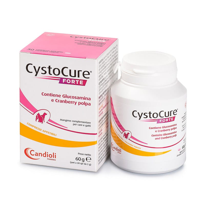 Cystocure Forte 30 compresse per cani e gatti;