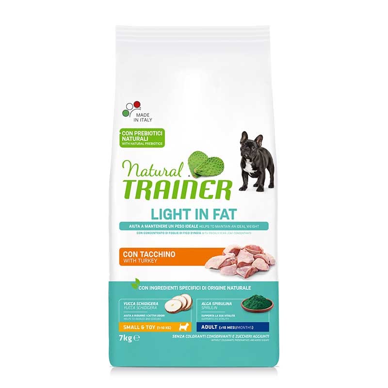 Natural Trainer Light in Fat Mini Adult con Tacchino 7kg