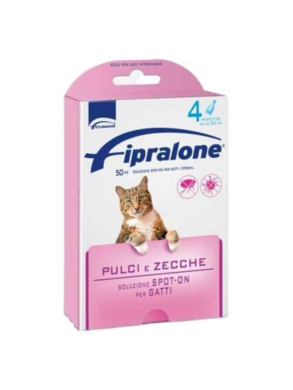 Fipralone 50mg Spot On Gatto 4 fialette