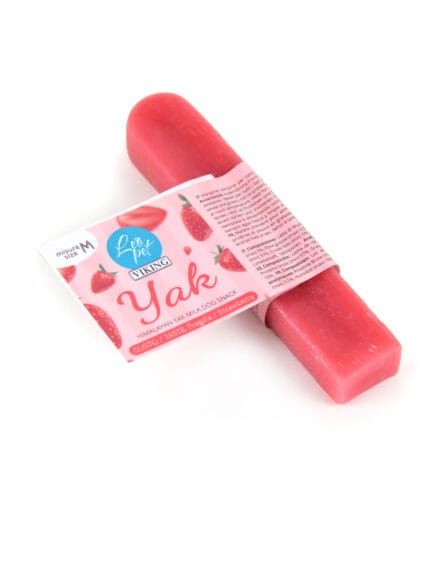 LATTE DI YAK VIKING SNACK AROMATIZZATO ALLA FRAGOLA