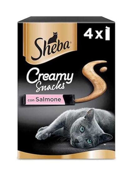 Sheba Creamy Snack 4x12gr SALMONE