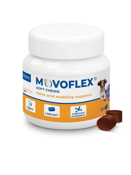 Virbac Movoflex Cane Medium da 15kg a 35kg compresse masticabili