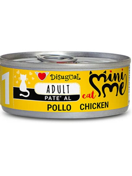 Disugual MiniMe 1 Adult Pollo Pate' 85gr umido gatto