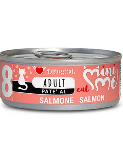 Disugual MiniMe 8 Adult Salmone Pate' 85gr umido gatto