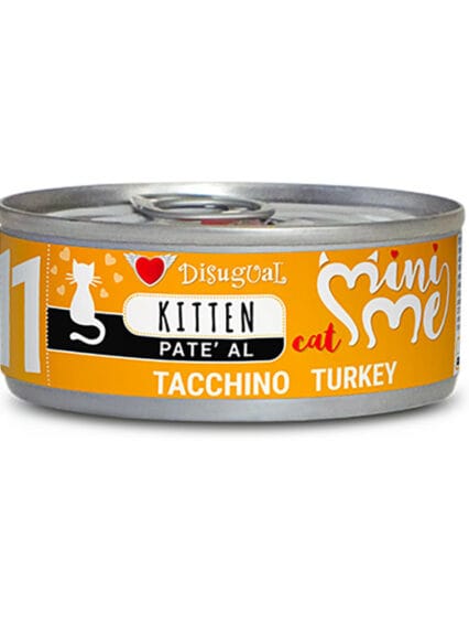 Disugual MiniMe 11 Kitten Tacchino Pate' 85gr umido per gattini