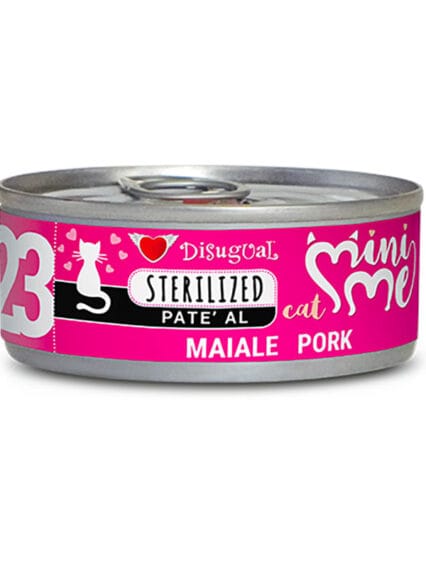 Disugual MiniMe 23 Adult Sterilized Maiale Pate' 85gr umido gatto