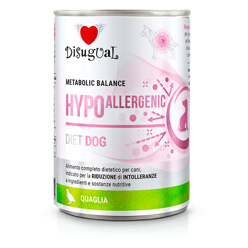 Disugual Metabolic Balance DOG HYPOallergenic Quaglia 400gr