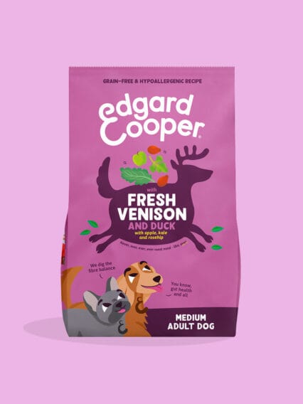 edgard Cooper Medium Adult CERVO E ANATRA FRESCHI 2.5kg