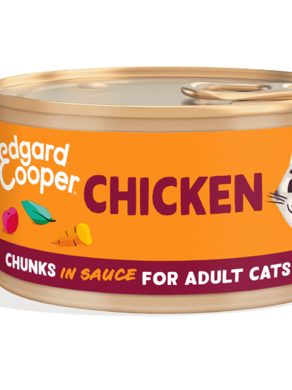 Edgard & Cooper Cat Adult bocconcini in salsa Pollo 85gr